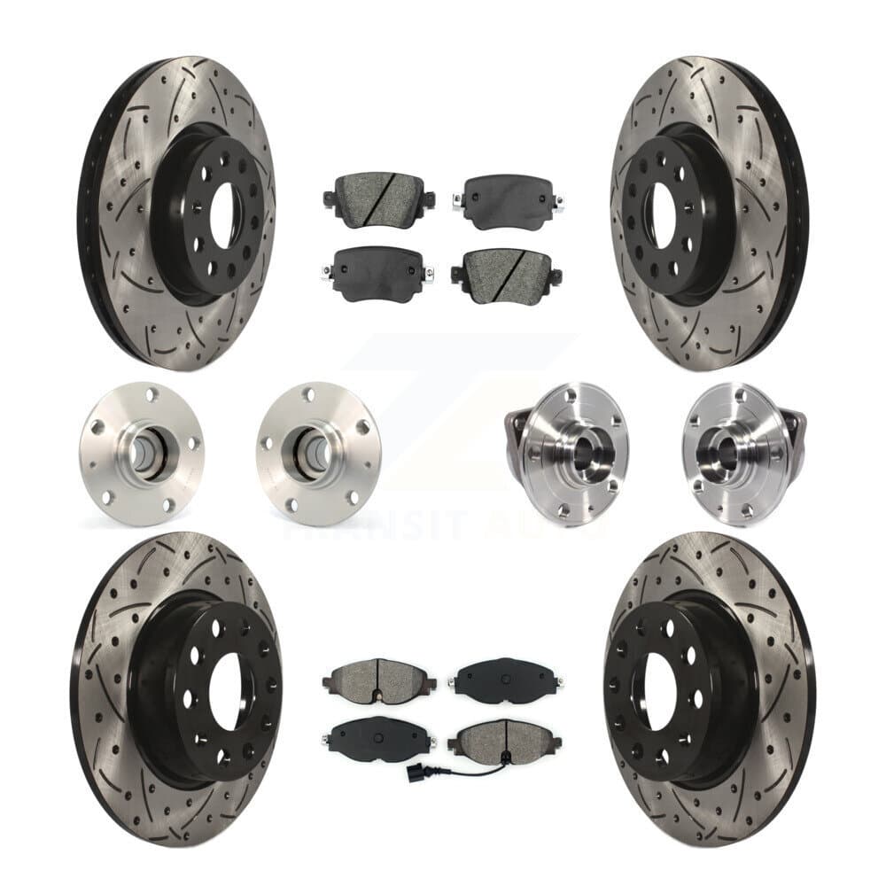 Transit Auto - KBB-113576 - Front and Rear Wheel Bearing and Hub Assembly Kits image 1