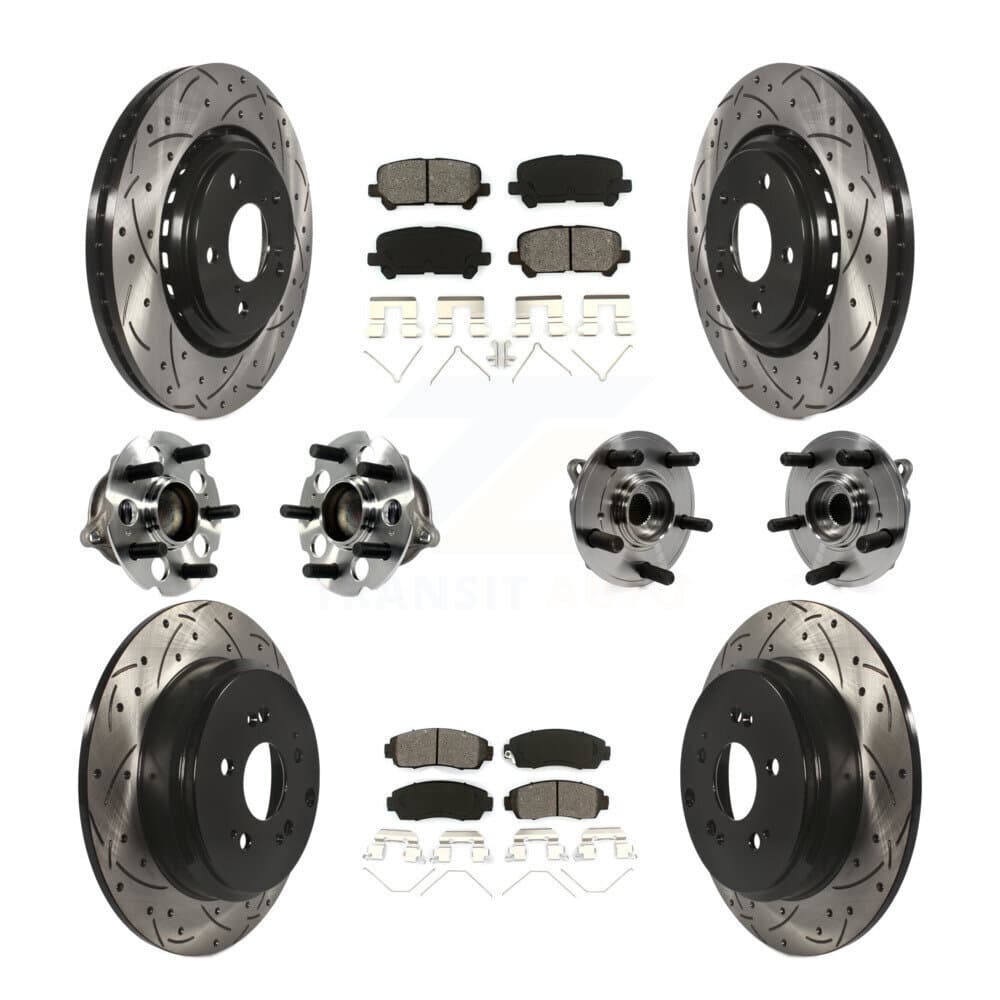 Transit Auto - KBB-113580 - Front and Rear Wheel Bearing and Hub Assembly Kits image 1