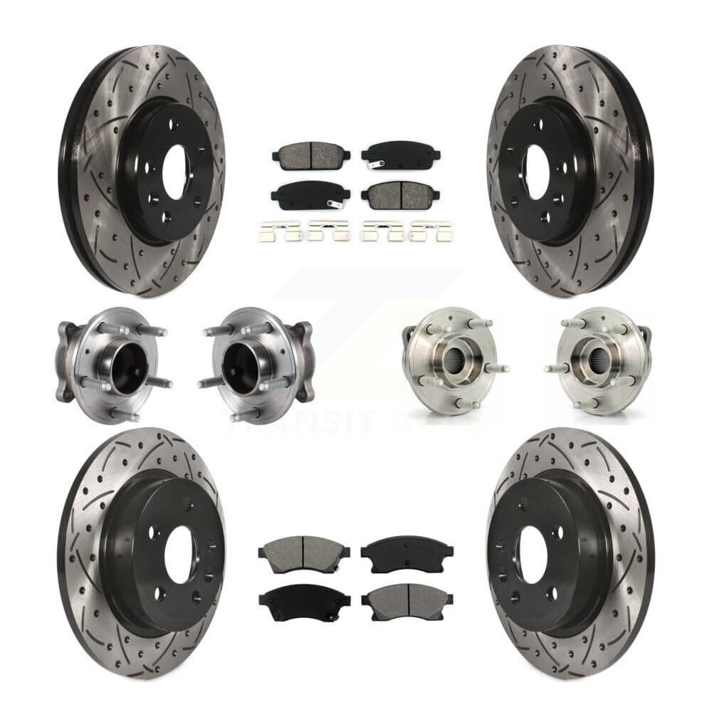 Transit Auto - KBB-113584 - Front and Rear Wheel Bearing and Hub Assembly Kits image 1