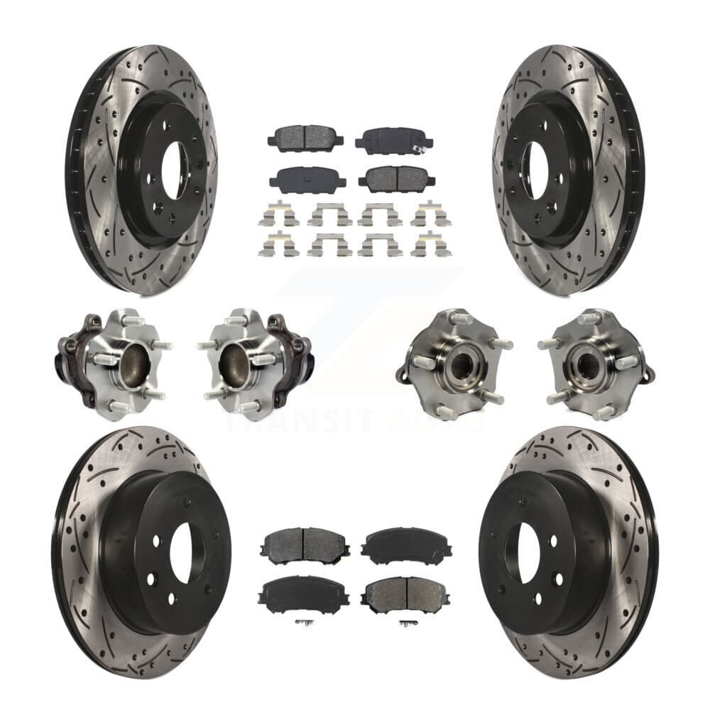 Transit Auto - KBB-113592 - Front and Rear Wheel Bearing and Hub Assembly Kits image 1