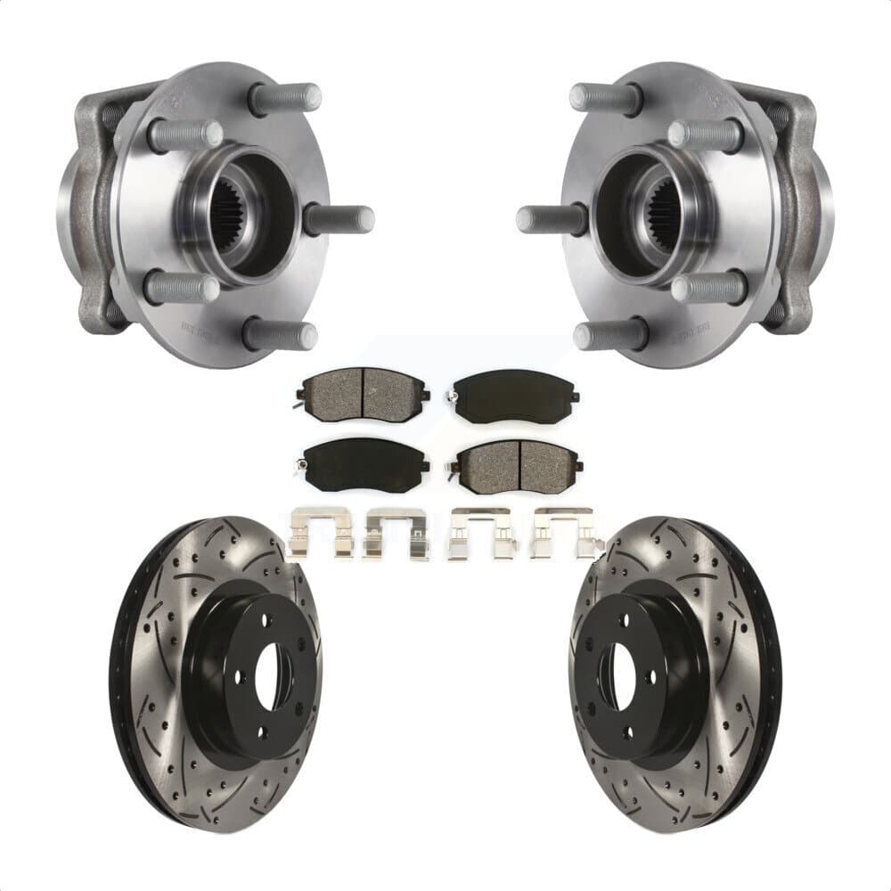 Transit Auto - KBB-113615 - Front Wheel Bearing and Hub Assembly Kits image 1