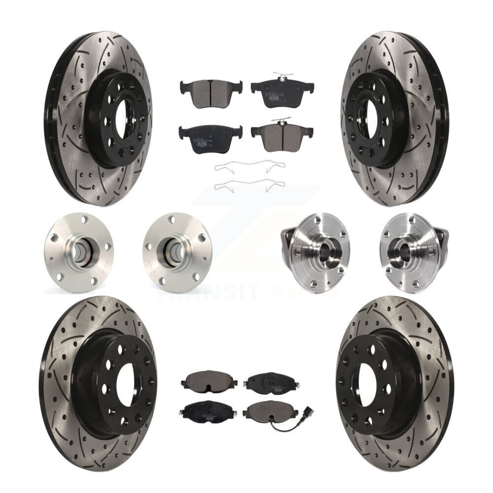 Transit Auto - KBB-113627 - Front and Rear Wheel Bearing and Hub Assembly Kits image 1