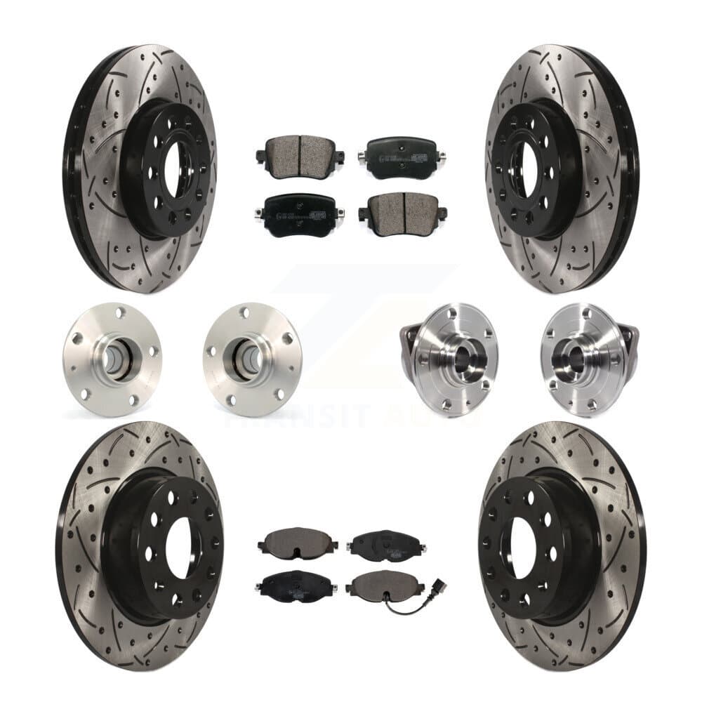 Transit Auto - KBB-113628 - Front and Rear Wheel Bearing and Hub Assembly Kits image 1