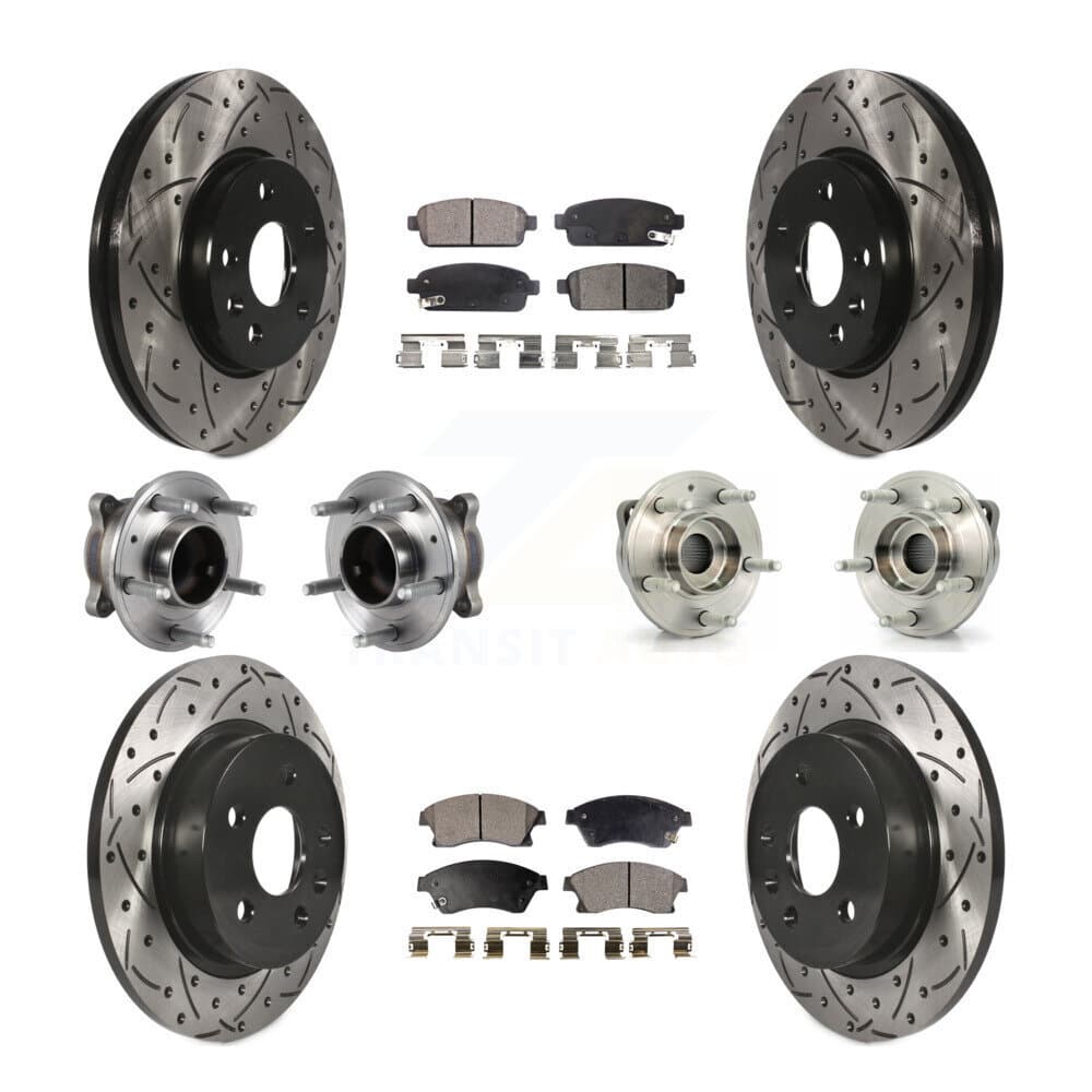 Transit Auto - KBB-113636 - Front and Rear Wheel Bearing and Hub Assembly Kits image 1