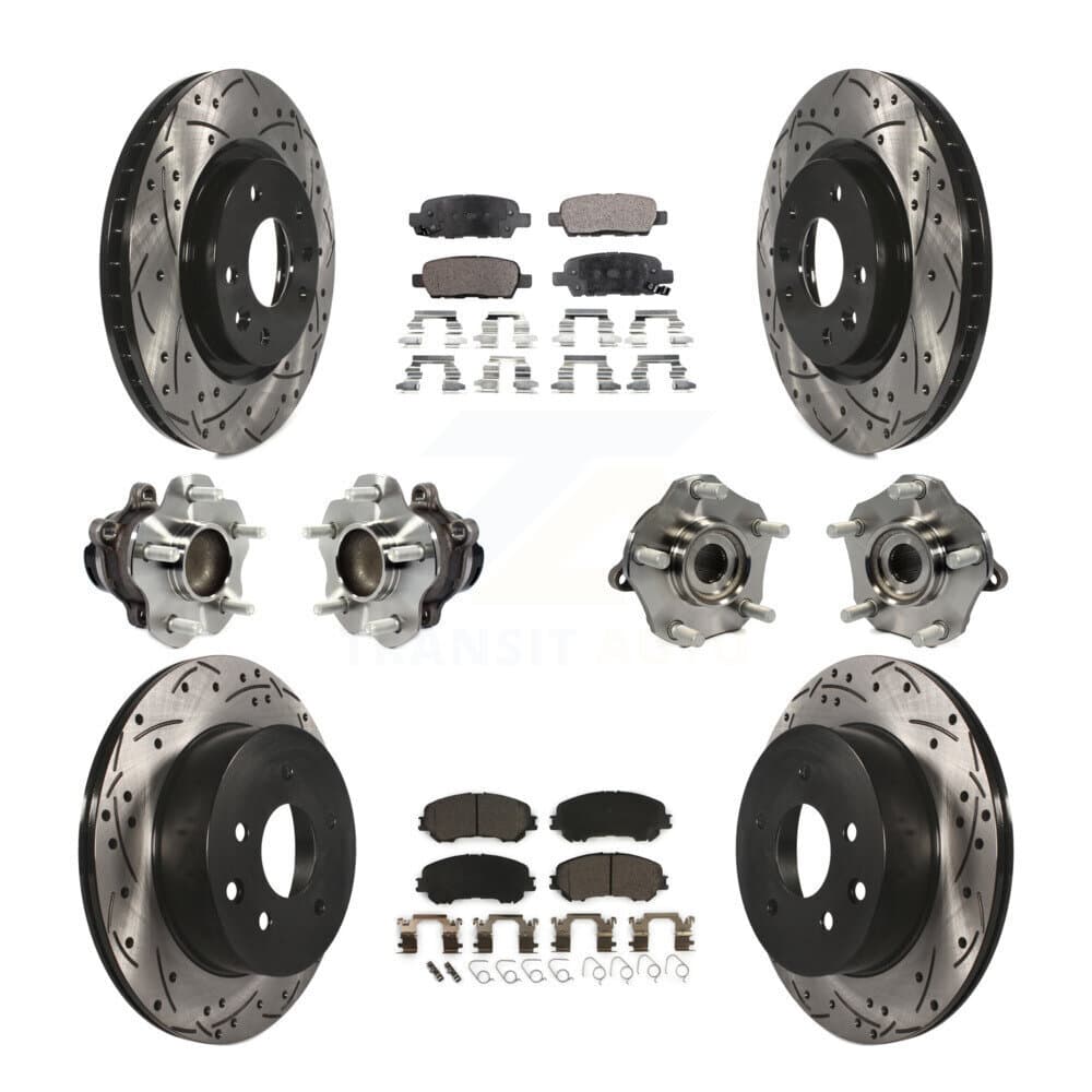 Transit Auto - KBB-113645 - Front and Rear Wheel Bearing and Hub Assembly Kits image 1