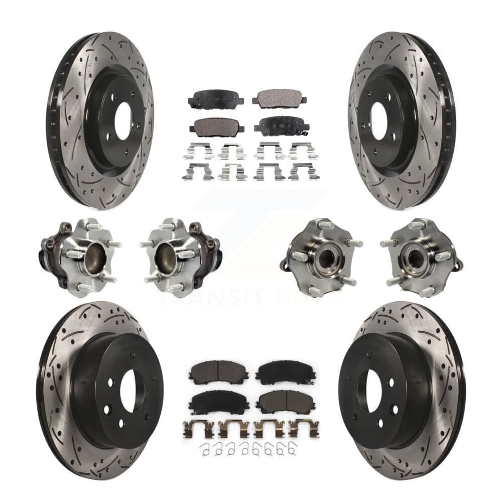 Transit Auto - KBB-113646 - Front and Rear Wheel Bearing and Hub Assembly Kits image 1