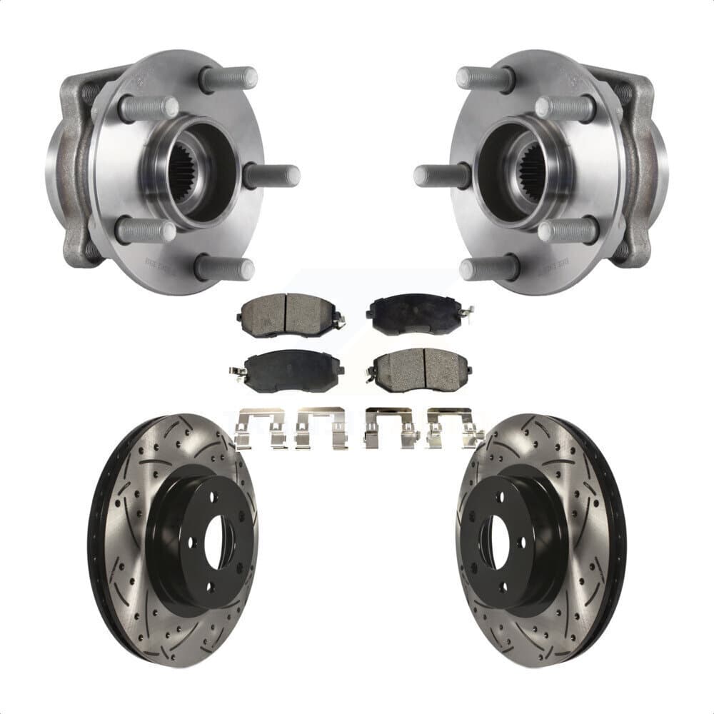 Transit Auto - KBB-113680 - Front Wheel Bearing and Hub Assembly Kits image 1