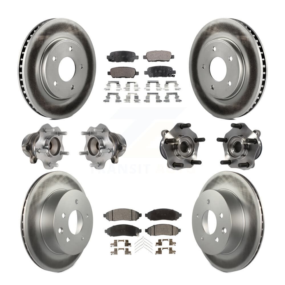 Transit Auto - KBB-113724 - Front and Rear Wheel Bearing and Hub Assembly Kits image 1