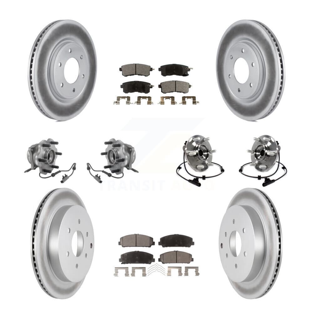 Transit Auto - KBB-113743 - Front and Rear Wheel Bearing and Hub Assembly Kits image 1