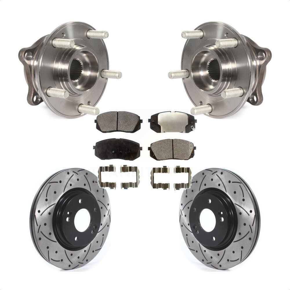 Transit Auto - KBB-114528 - Front Wheel Bearing and Hub Assembly Kits image 1