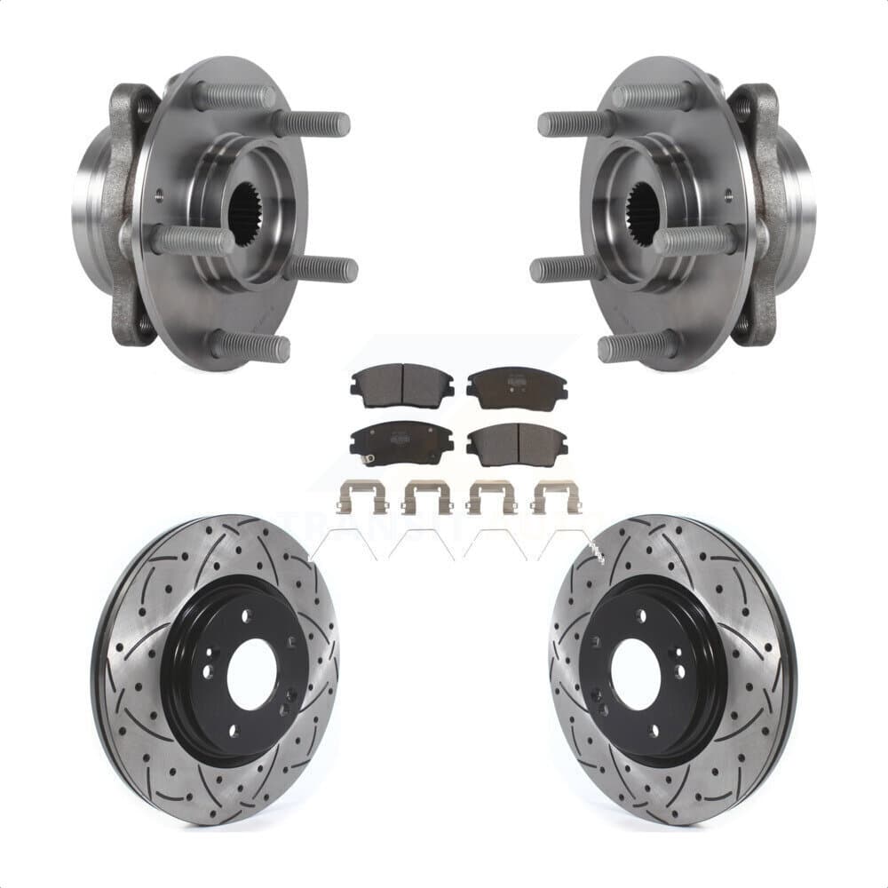 Transit Auto - KBB-114537 - Front Wheel Bearing and Hub Assembly Kits image 1