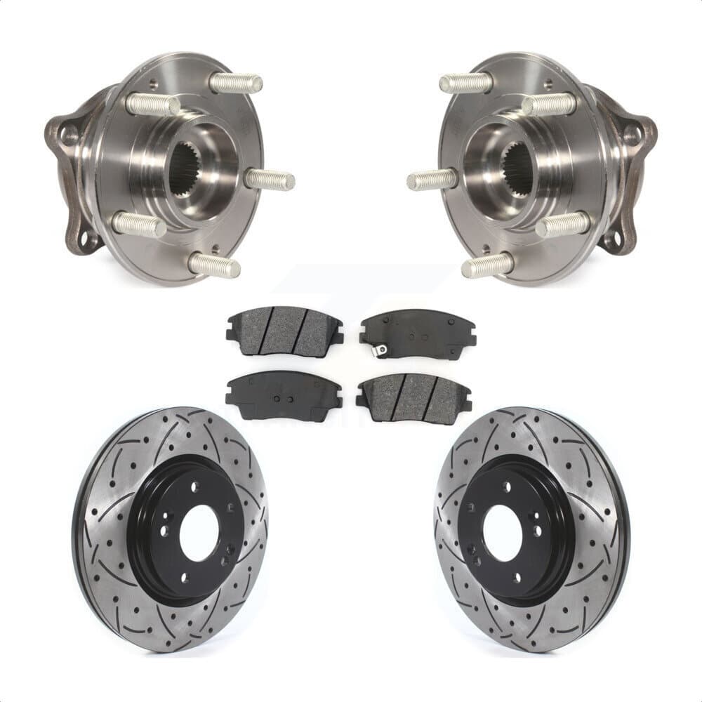 Transit Auto - KBB-114557 - Front Wheel Bearing and Hub Assembly Kits image 1