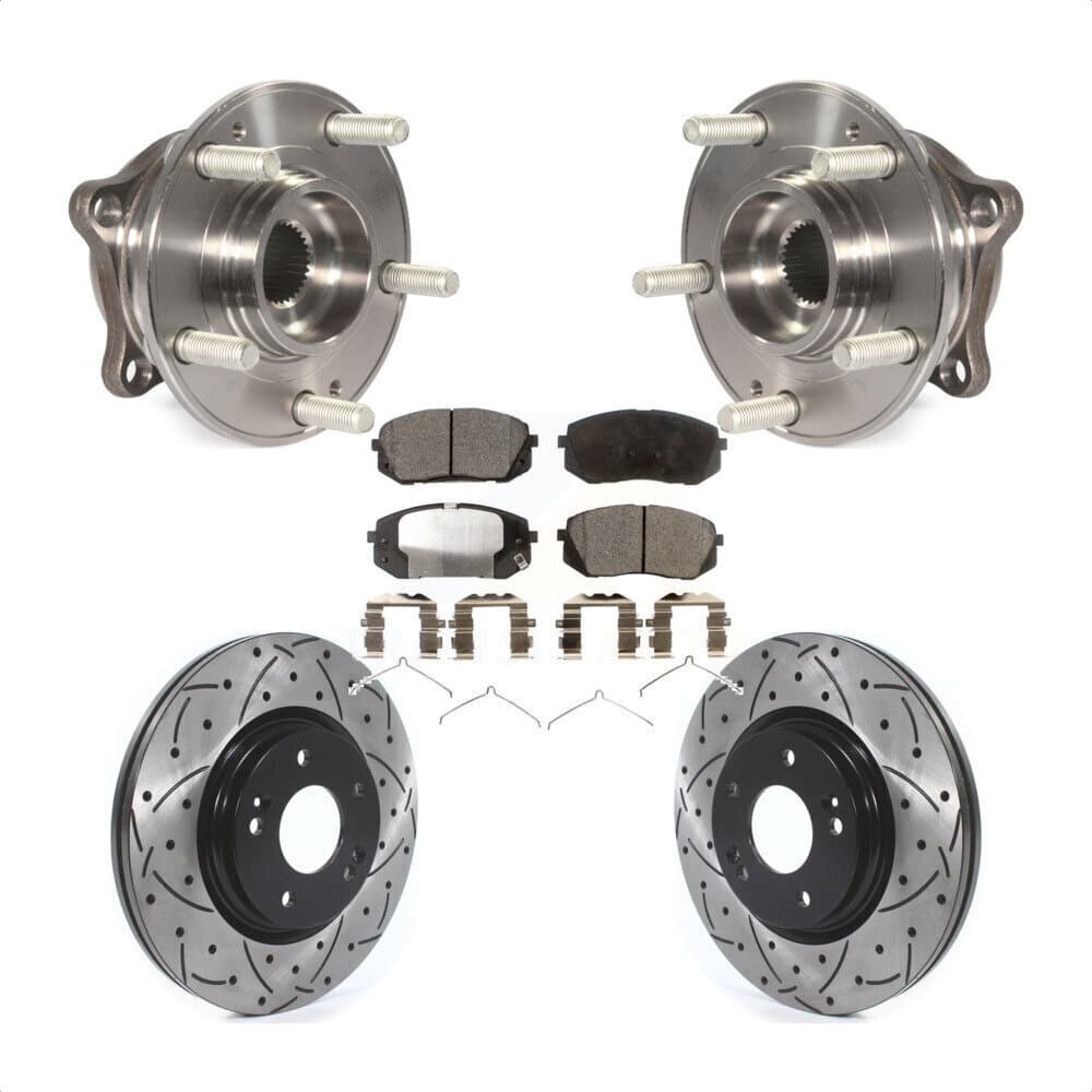 Transit Auto - KBB-114596 - Front Wheel Bearing and Hub Assembly Kits image 1