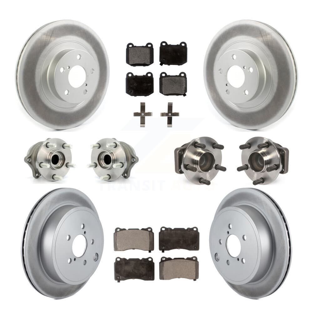 Transit Auto - KBB-114727 - Front and Rear Wheel Bearing and Hub Assembly Kits image 1