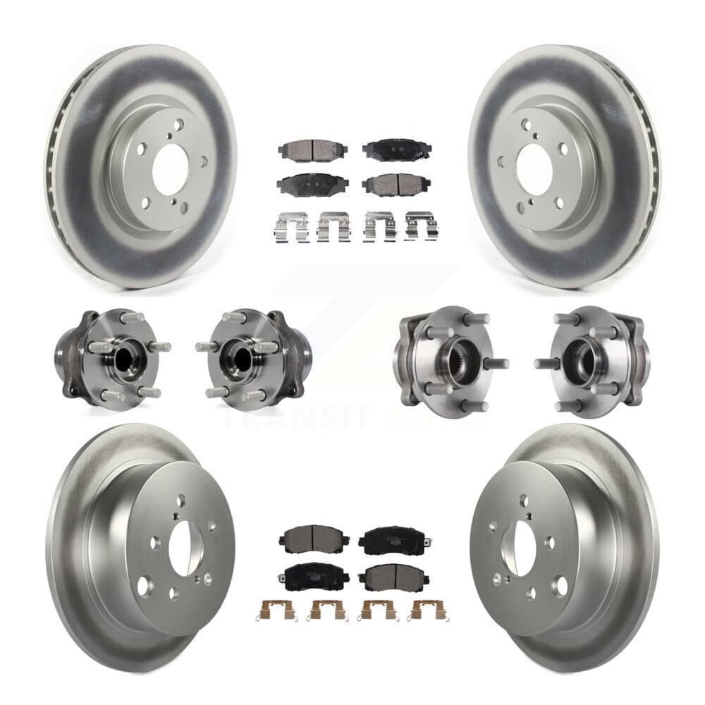 Transit Auto - KBB-114740 - Front and Rear Wheel Bearing and Hub Assembly Kits image 1