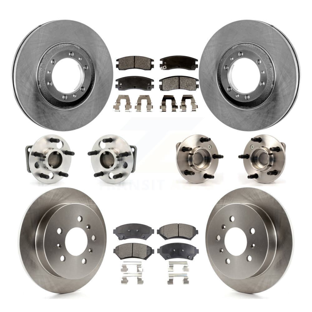 Transit Auto - KBB-115061 - Front and Rear Wheel Bearing and Hub Assembly Kits image 1