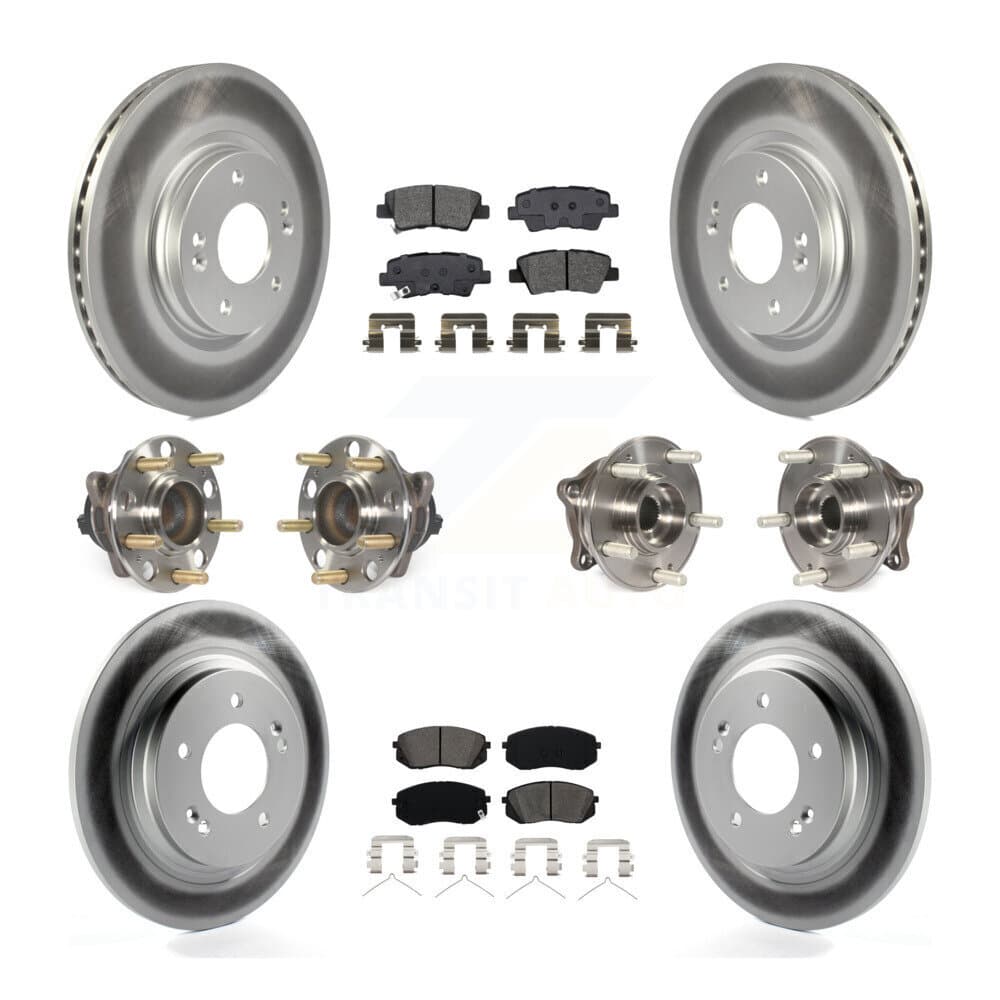 Transit Auto - KBB-115276 - Front and Rear Wheel Bearing and Hub Assembly Kits image 1
