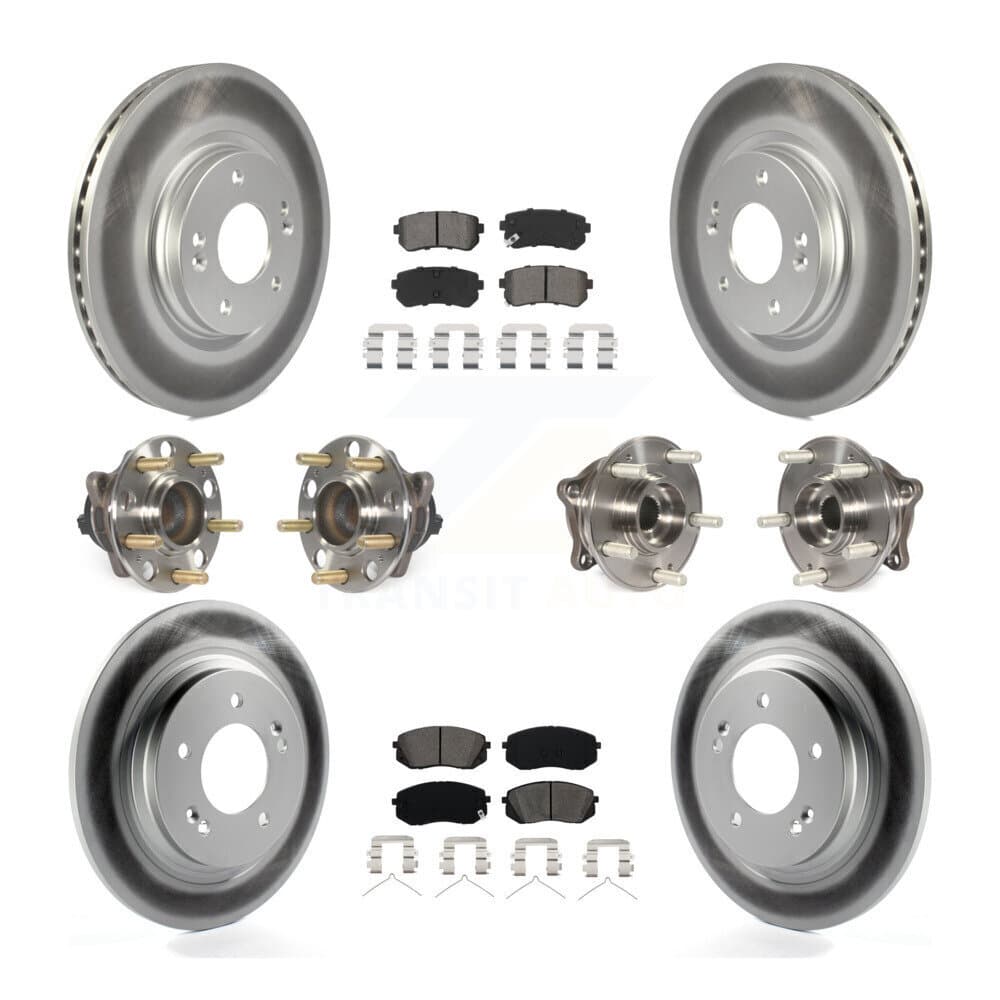 Transit Auto - KBB-115277 - Front and Rear Wheel Bearing and Hub Assembly Kits image 1
