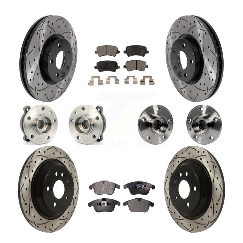Transit Auto - KBB-115733 - Front and Rear Wheel Bearing and Hub Assembly Kits image 1
