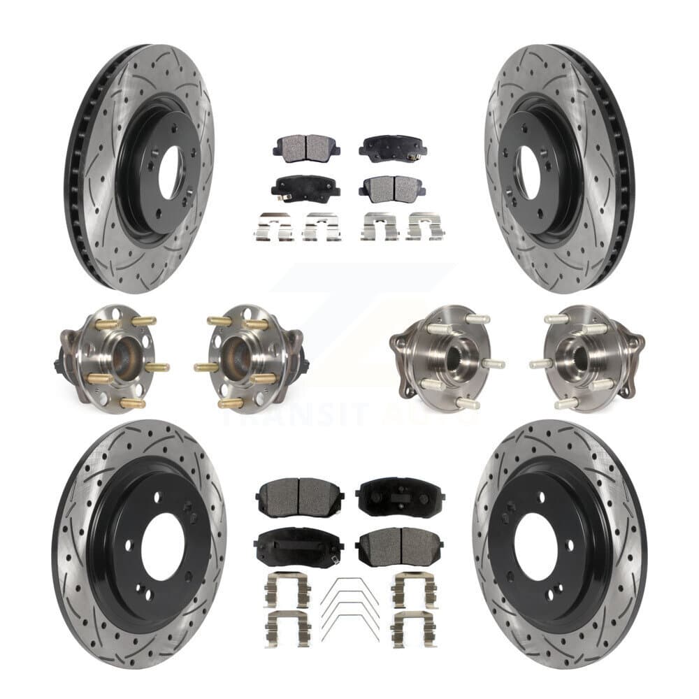 Transit Auto - KBB-115747 - Front and Rear Wheel Bearing and Hub Assembly Kits image 1