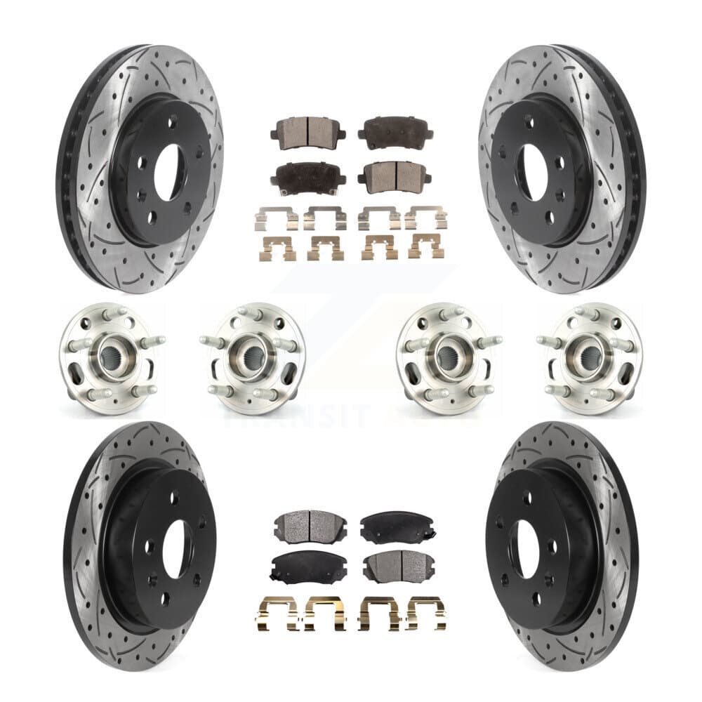 Transit Auto - KBB-115766 - Front and Rear Wheel Bearing and Hub Assembly Kits image 1