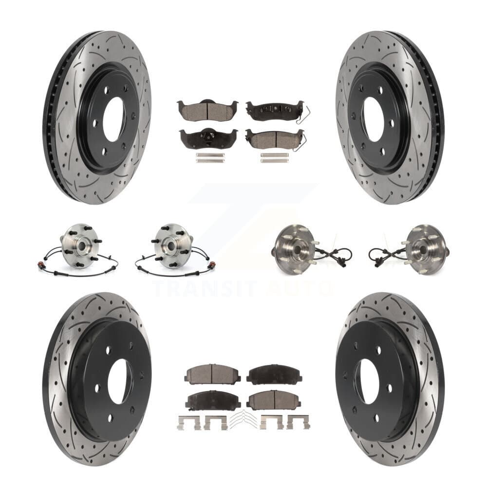 Transit Auto - KBB-115772 - Front and Rear Wheel Bearing and Hub Assembly Kits image 1