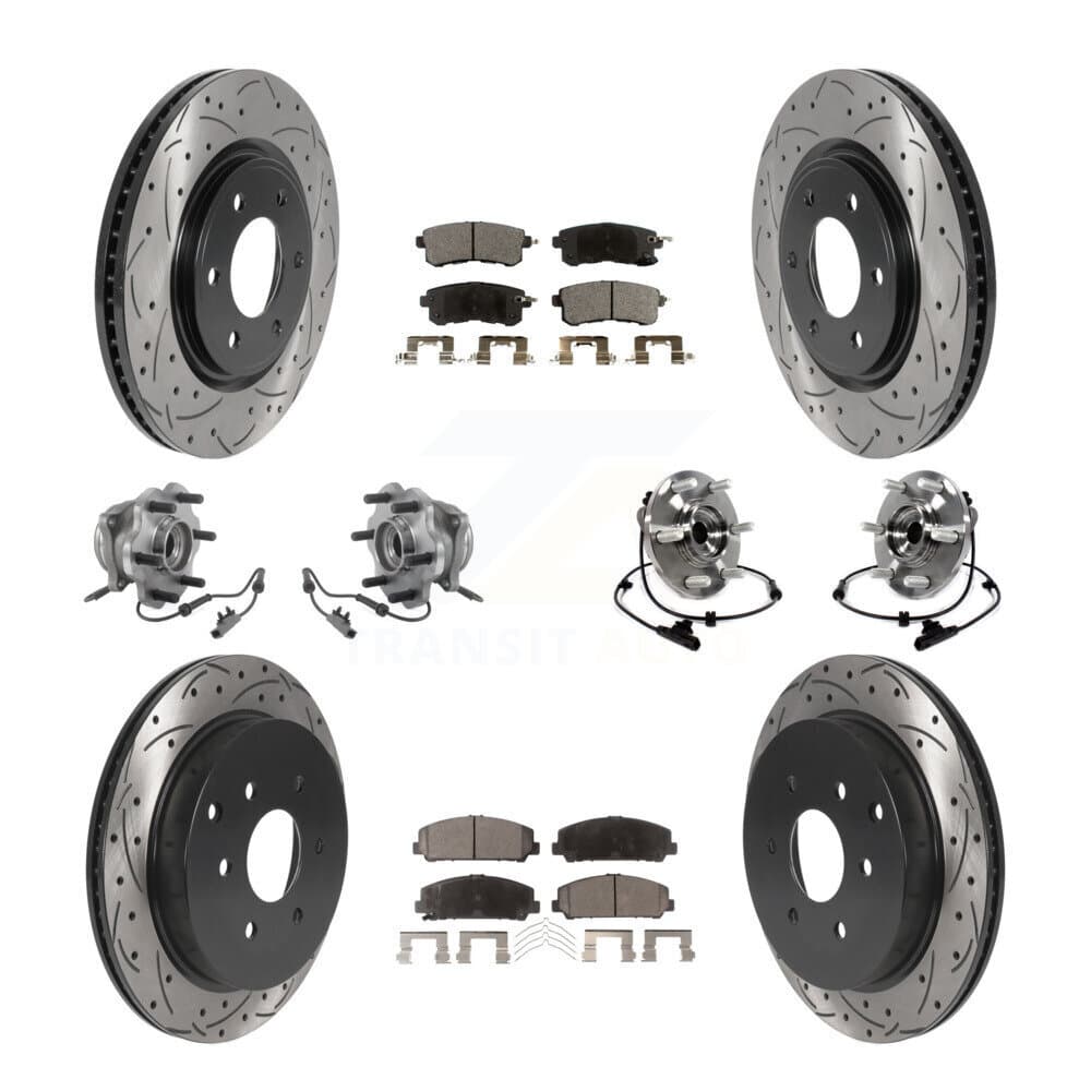 Transit Auto - KBB-115775 - Front and Rear Wheel Bearing and Hub Assembly Kits image 1