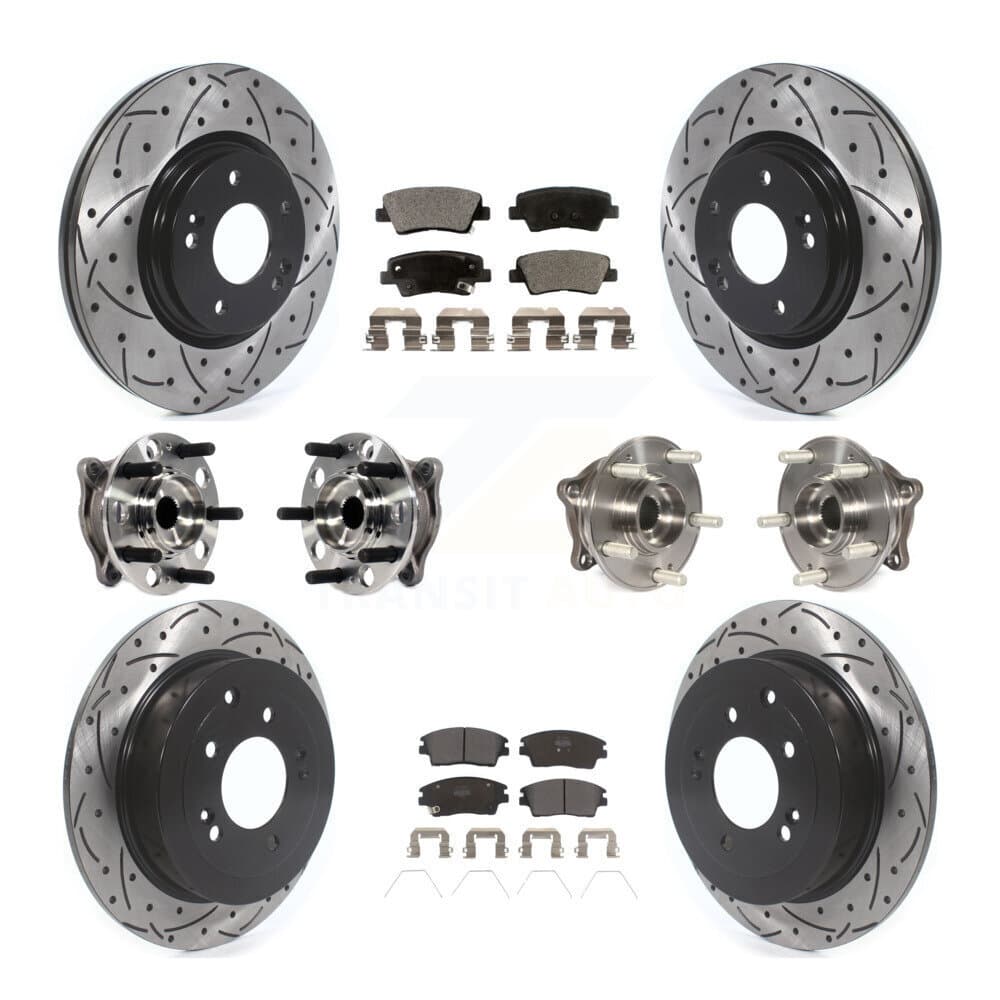 Transit Auto - KBB-115777 - Front and Rear Wheel Bearing and Hub Assembly Kits image 1