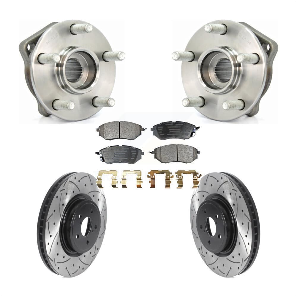 Transit Auto - KBB-115782 - Front Wheel Bearing and Hub Assembly Kits image 1