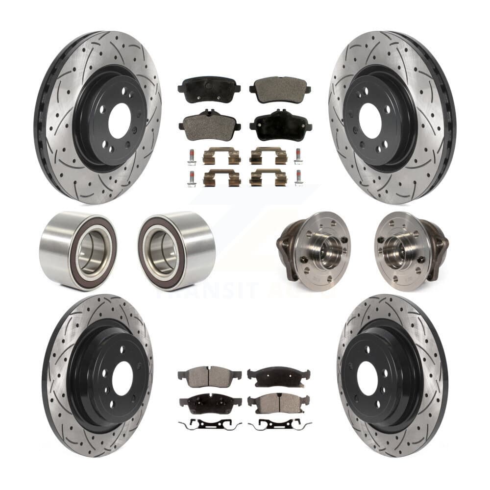 Transit Auto - KBB-115822 - Front and Rear Wheel Bearing and Hub Assembly Kits image 1