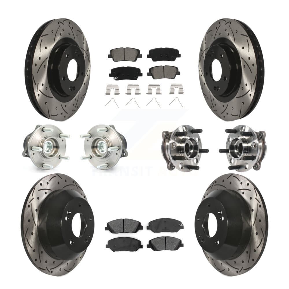 Transit Auto - KBB-115831 - Front and Rear Wheel Bearing and Hub Assembly Kits image 1