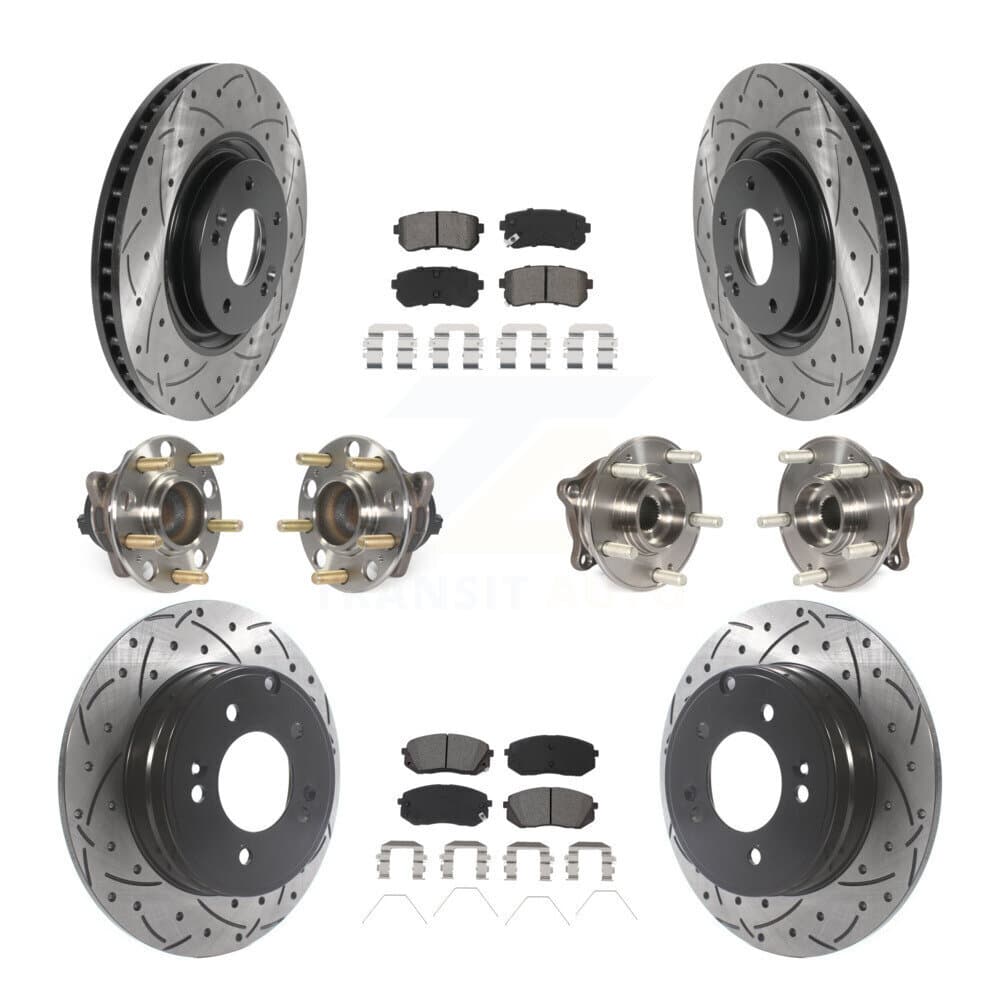 Transit Auto - KBB-115862 - Front and Rear Wheel Bearing and Hub Assembly Kits image 1