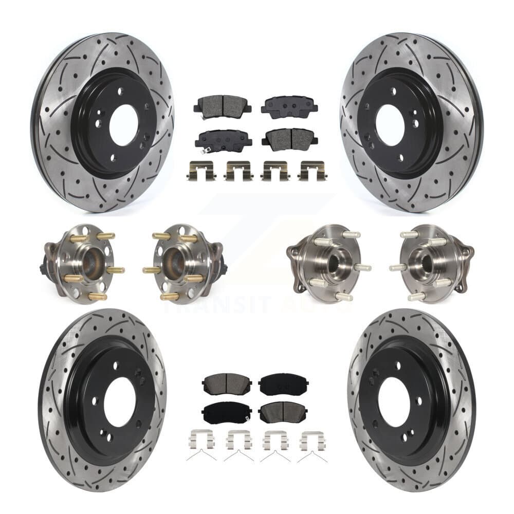 Transit Auto - KBB-115868 - Front and Rear Wheel Bearing and Hub Assembly Kits image 1