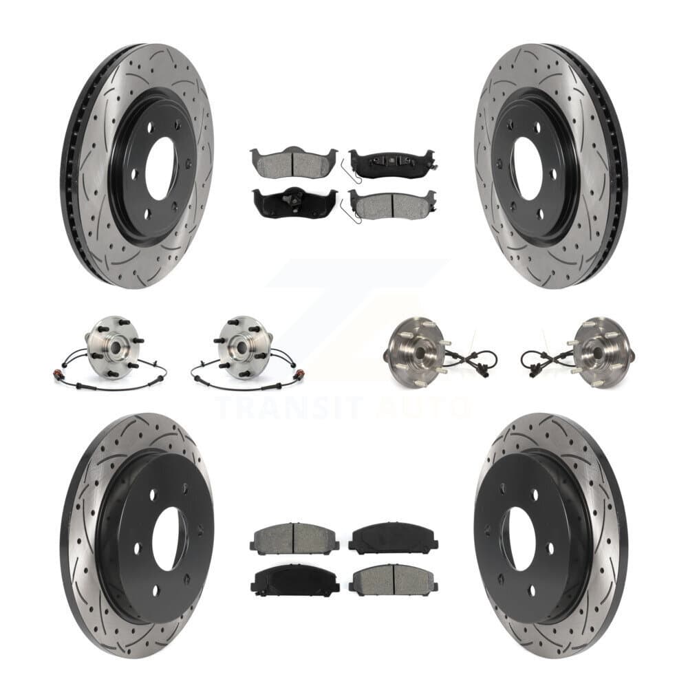 Transit Auto - KBB-115884 - Front and Rear Wheel Bearing and Hub Assembly Kits image 1