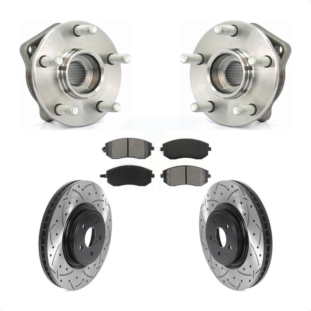 Transit Auto - KBB-115895 - Front Wheel Bearing and Hub Assembly Kits image 1