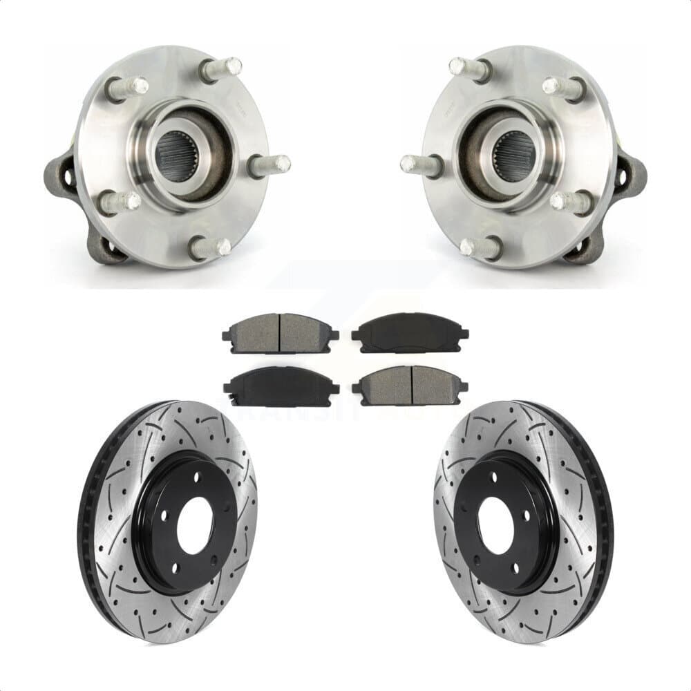 Transit Auto - KBB-115906 - Front Wheel Bearing and Hub Assembly Kits image 1