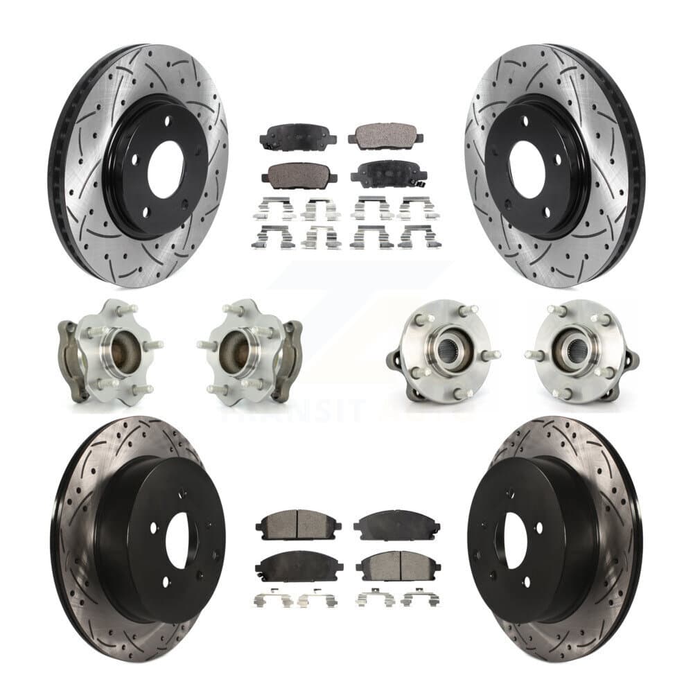 Transit Auto - KBB-115935 - Front and Rear Wheel Bearing and Hub Assembly Kits image 1