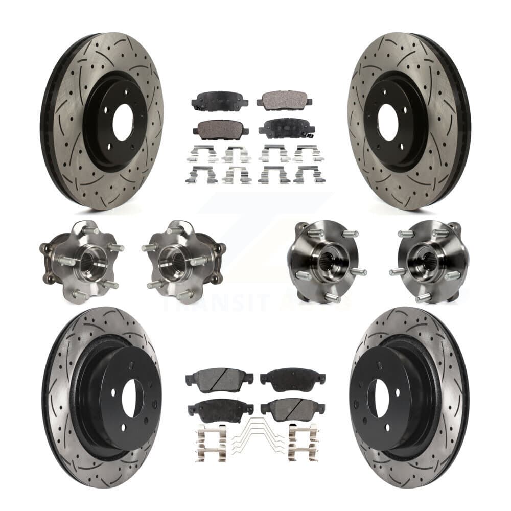 Transit Auto - KBB-115944 - Front and Rear Wheel Bearing and Hub Assembly Kits image 1