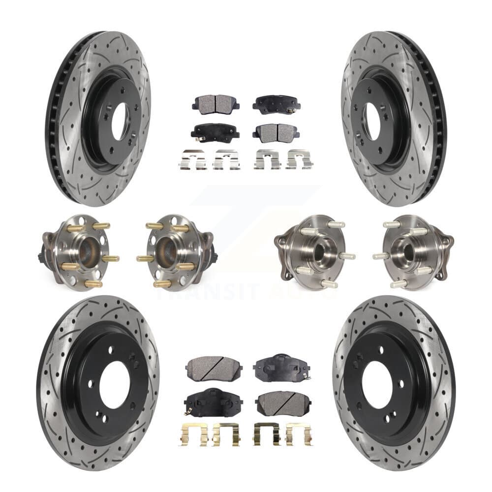 Transit Auto - KBB-115969 - Front and Rear Wheel Bearing and Hub Assembly Kits image 1