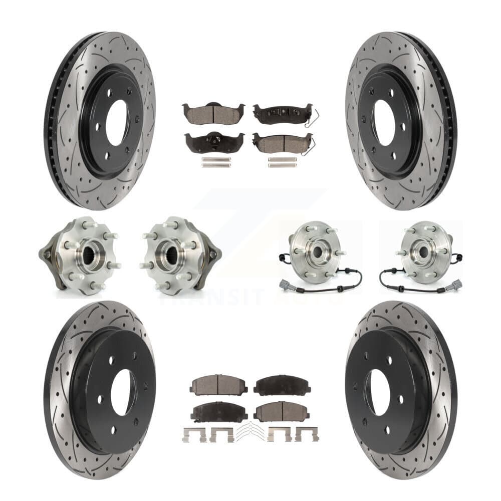 Transit Auto - KBB-115994 - Front and Rear Wheel Bearing and Hub Assembly Kits image 1