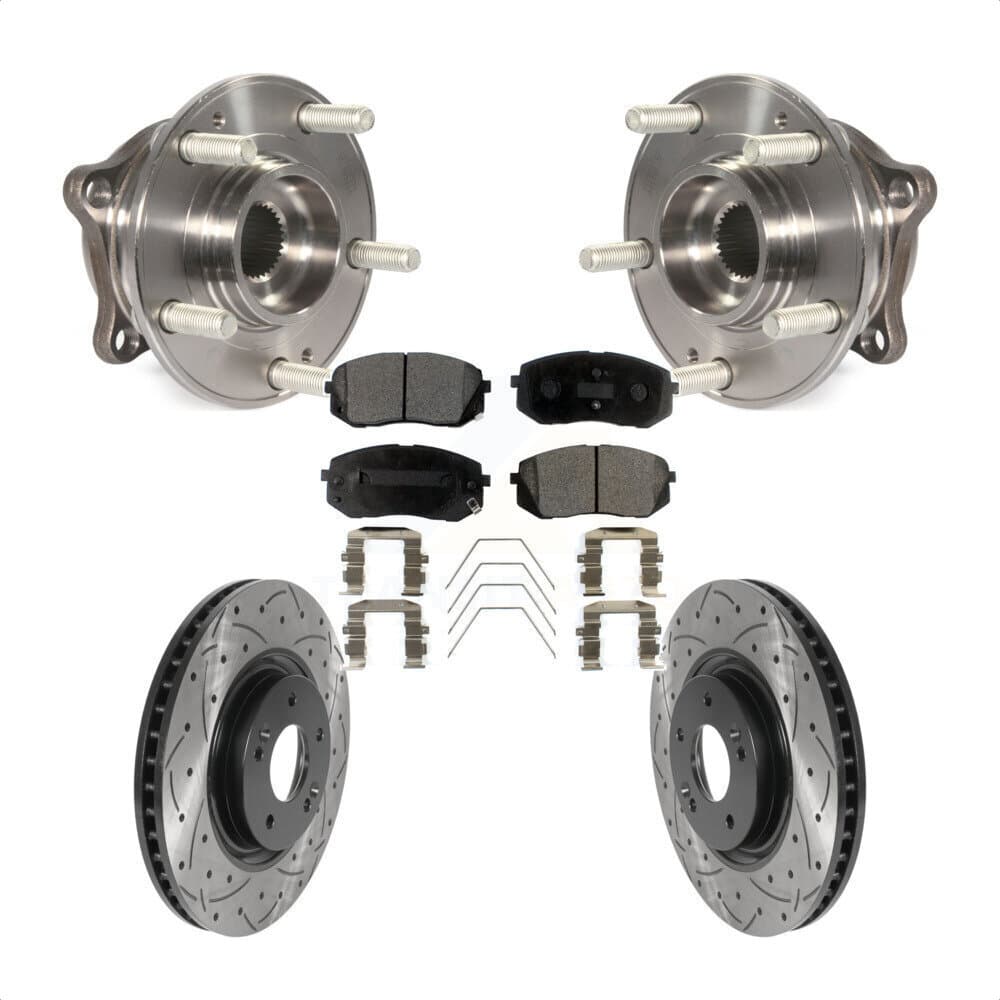 Transit Auto - KBB-116034 - Front Wheel Bearing and Hub Assembly Kits image 1