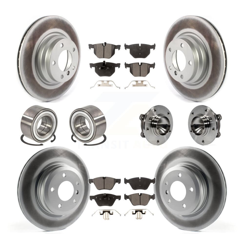 Transit Auto - KBB-116087 - Front and Rear Wheel Bearing and Hub Assembly Kits image 1