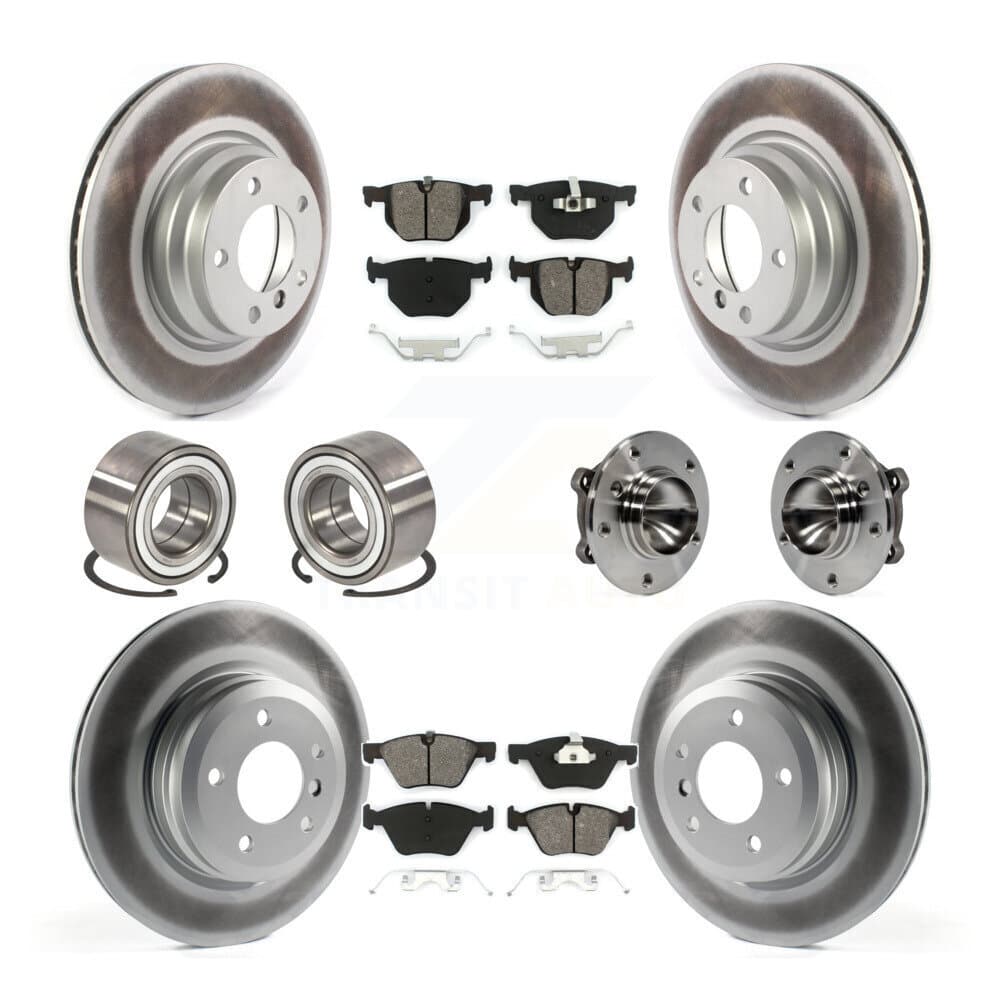Transit Auto - KBB-116117 - Front and Rear Wheel Bearing and Hub Assembly Kits image 1