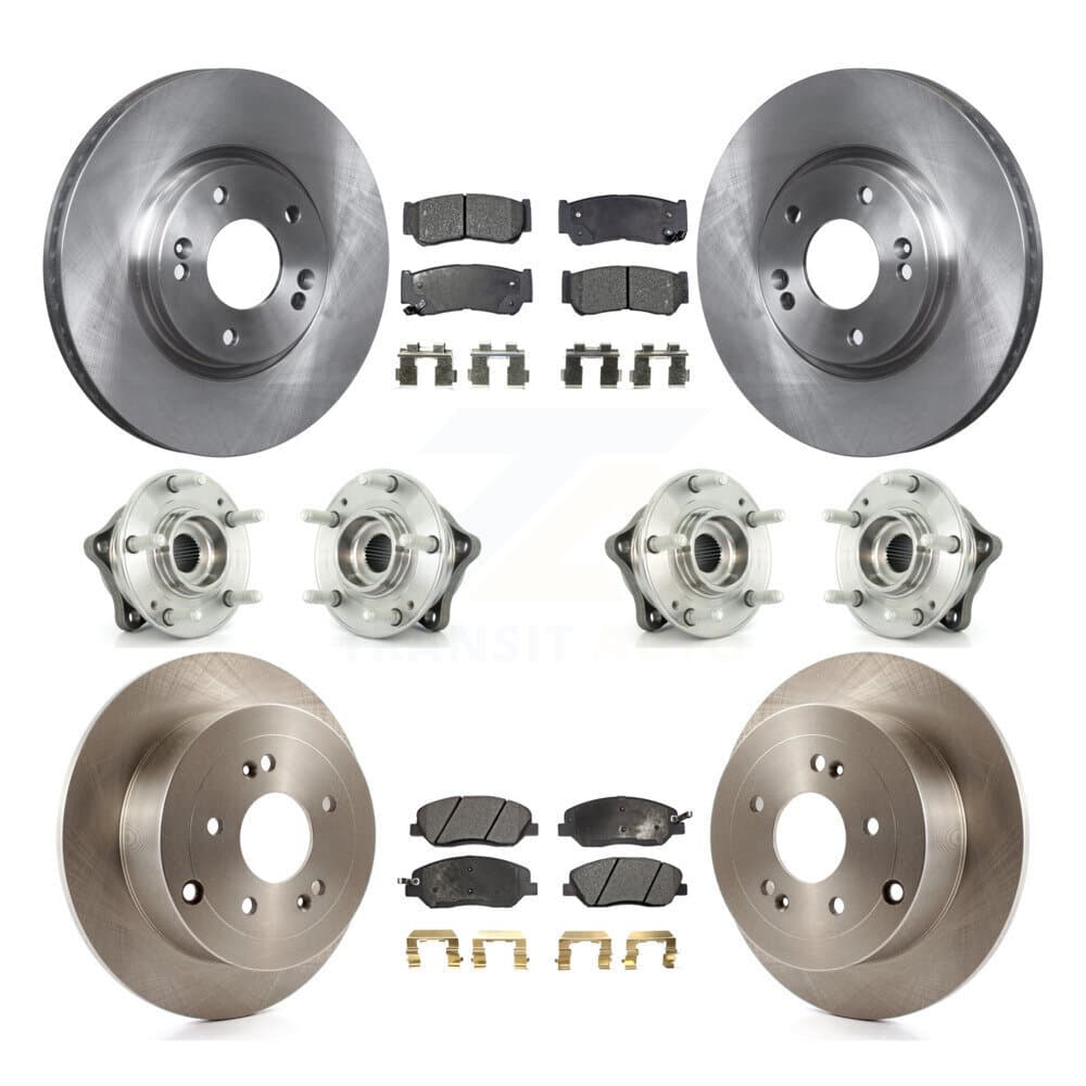 Transit Auto - KBB-116217 - Front and Rear Wheel Bearing and Hub Assembly Kits image 1