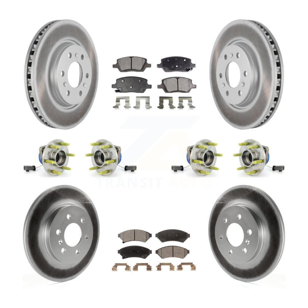 Transit Auto - KBB-116381 - Front and Rear Wheel Bearing and Hub Assembly Kits image 1