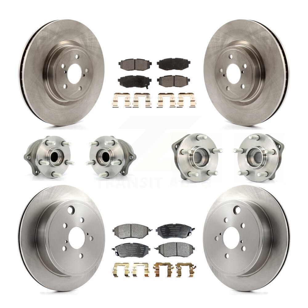Transit Auto - KBB-116544 - Front and Rear Wheel Bearing and Hub Assembly Kits image 1