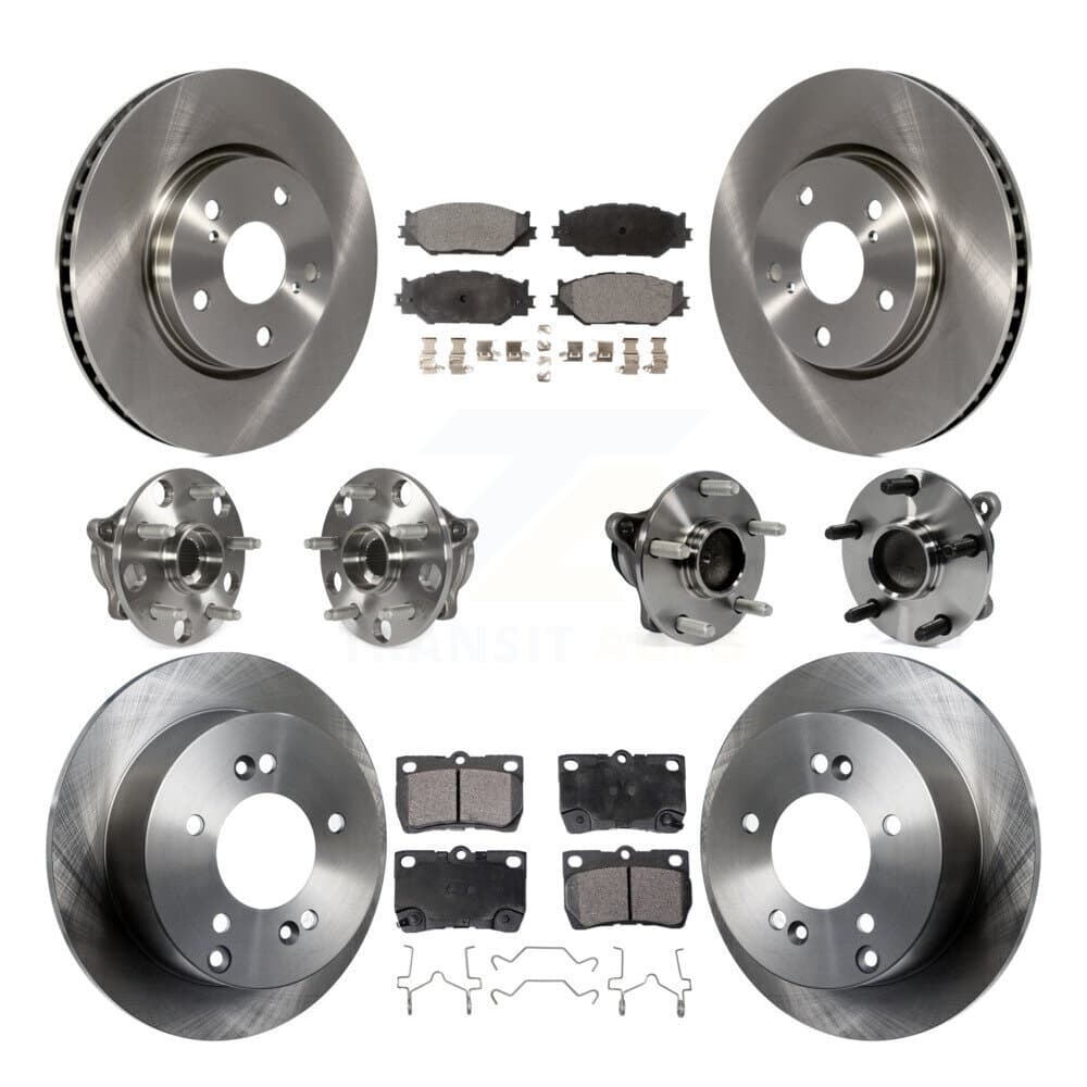 Transit Auto - KBB-116553 - Front and Rear Wheel Bearing and Hub Assembly Kits image 1