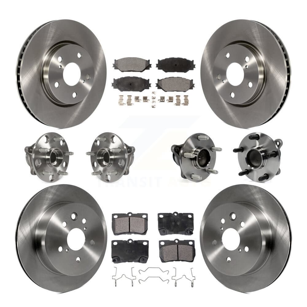Transit Auto - KBB-116554 - Front and Rear Wheel Bearing and Hub Assembly Kits image 1