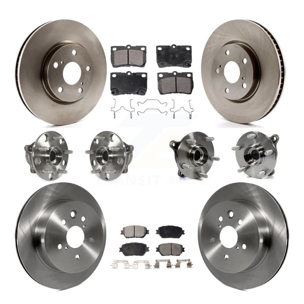 Transit Auto - KBB-116563 - Front and Rear Wheel Bearing and Hub Assembly Kits image 1