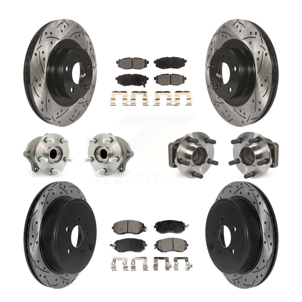 Transit Auto - KBB-116587 - Front and Rear Wheel Bearing and Hub Assembly Kits image 1
